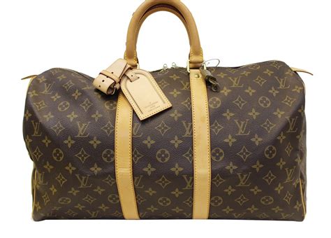 louis vuitton keepall bag.